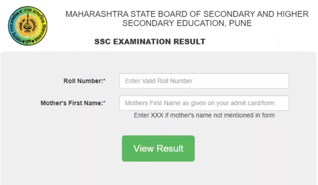 Maharashtra SSC Result 2022